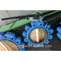 8 Inch Wcb C95400 Lever Operated Lug Butterfly Valve